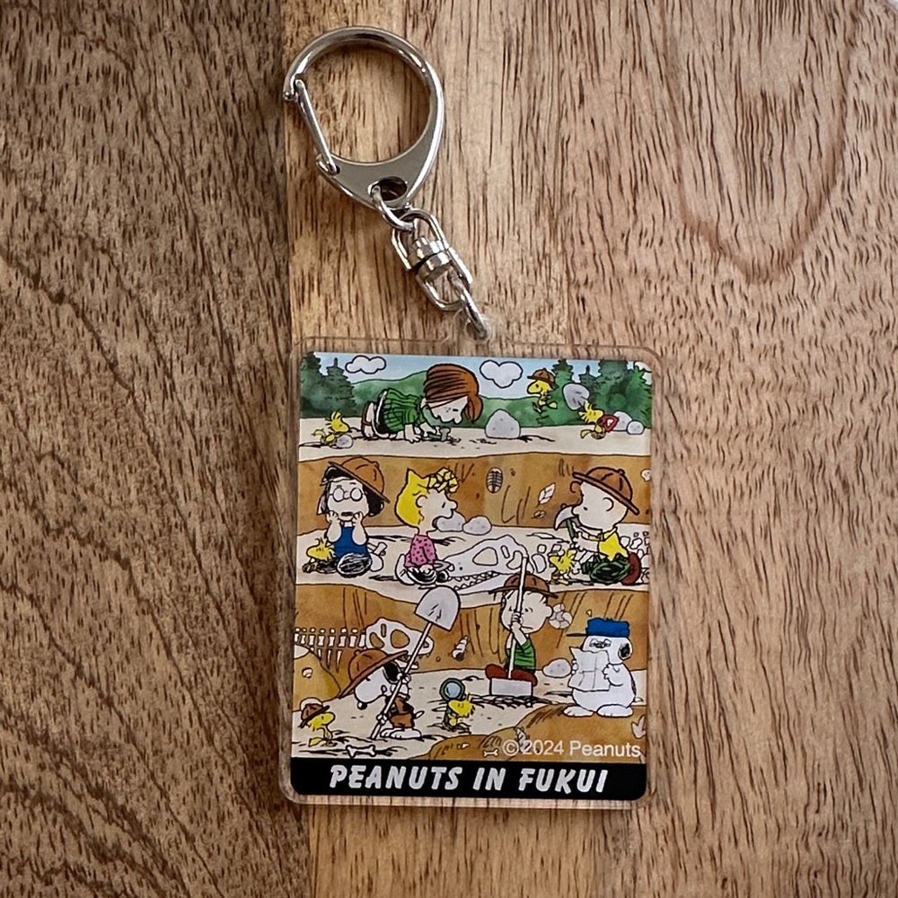 Peanuts in Fukui Acrylic Keychain